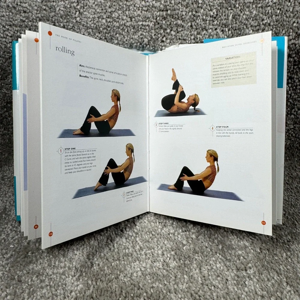 Parragon Publishing The Book of Pilates Joyce Gavin Fitness Guide Hardcover 2005